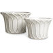 Iverson Light Grey Ceramic Outdoor Planter