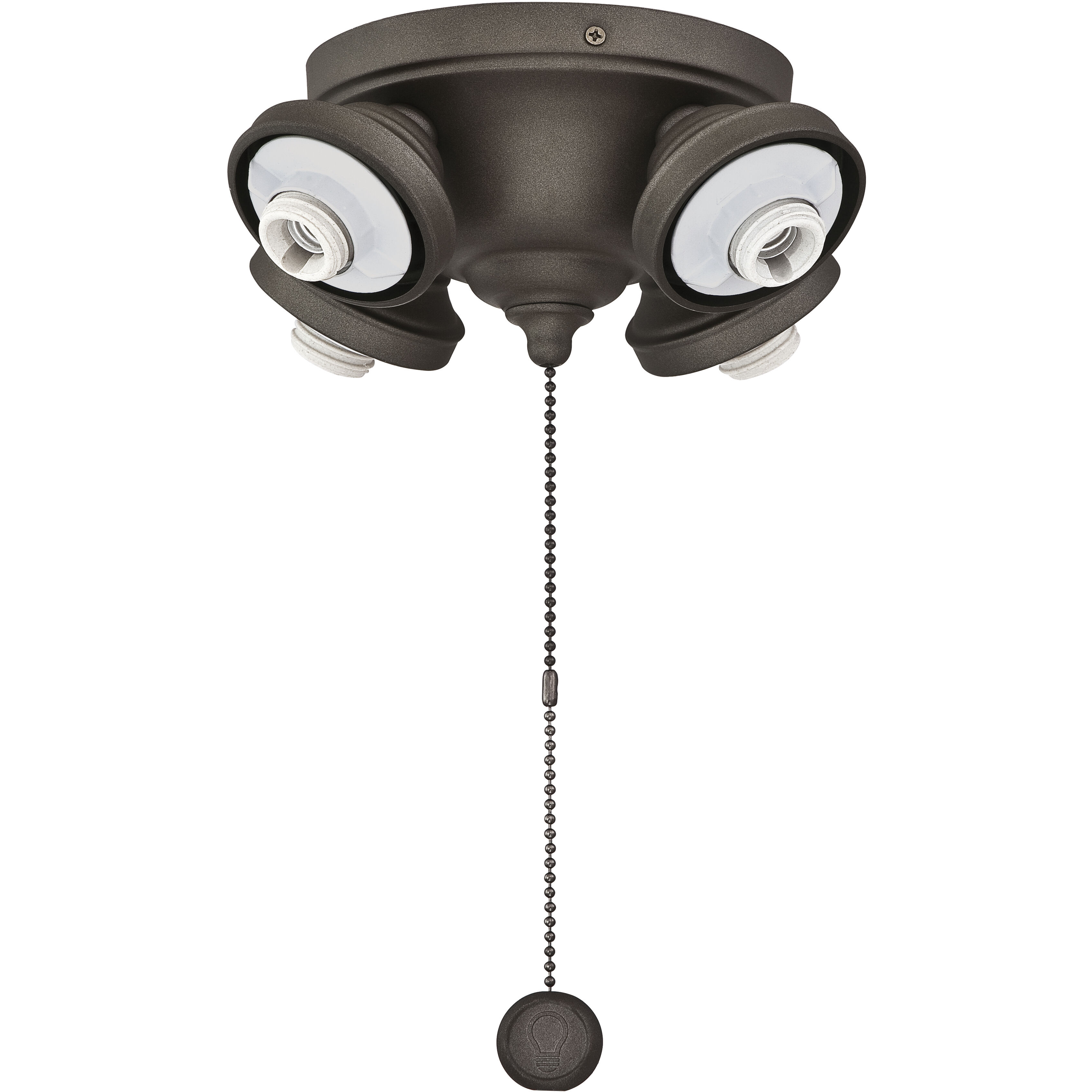 Fitters 4 Light Matte Greige Fan Light Kit