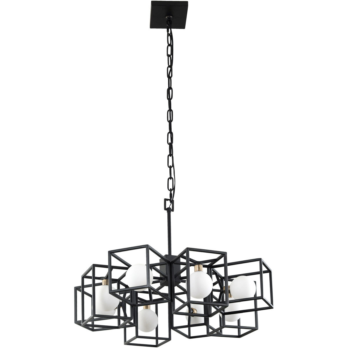 Plaza LED 25 inch Carbon and Havana Gold Chandelier Ceiling Light