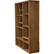 Winnona Amber Woodgrain Bookshelf
