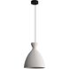 Aethera LED 14 inch White Sandstone Cement Pendant Ceiling Light
