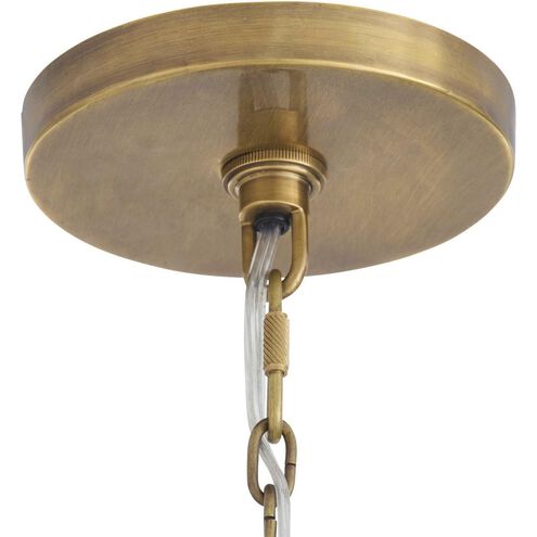 Langston 5 Light 46 inch Antique Brass Chandelier Ceiling Light