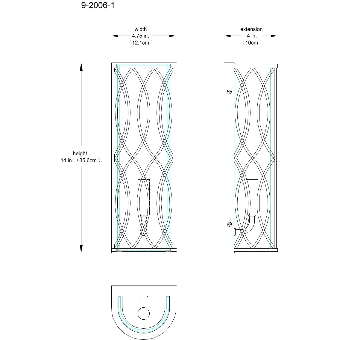 Snowden 1 Light 4.75 inch Matte Black ADA Wall Sconce Wall Light