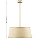 Sombra 6 Light 24 inch Spun Gold Pendant Ceiling Light