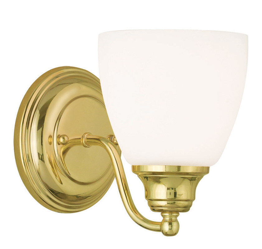 Somerville 1 Light 6 inch Polished Brass Wall Sconce Wall Light