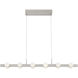 Rezz 36 inch Brushed Nickel Linear Pendant Ceiling Light