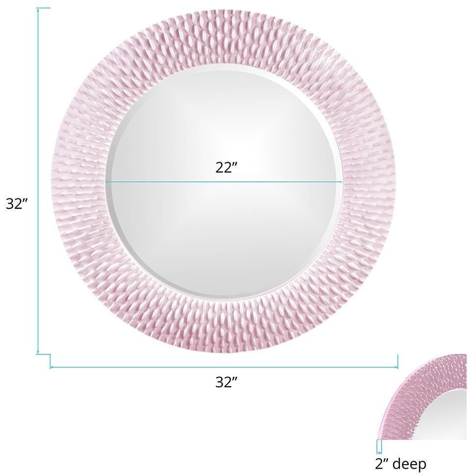 Bergman 32 X 32 inch Lilac Mirror