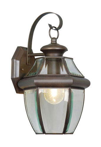 Monterey 1 Light 13 inch Bronze Outdoor Wall Lantern
