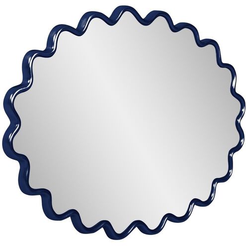 Cloud 36 X 24 inch Navy Mirror
