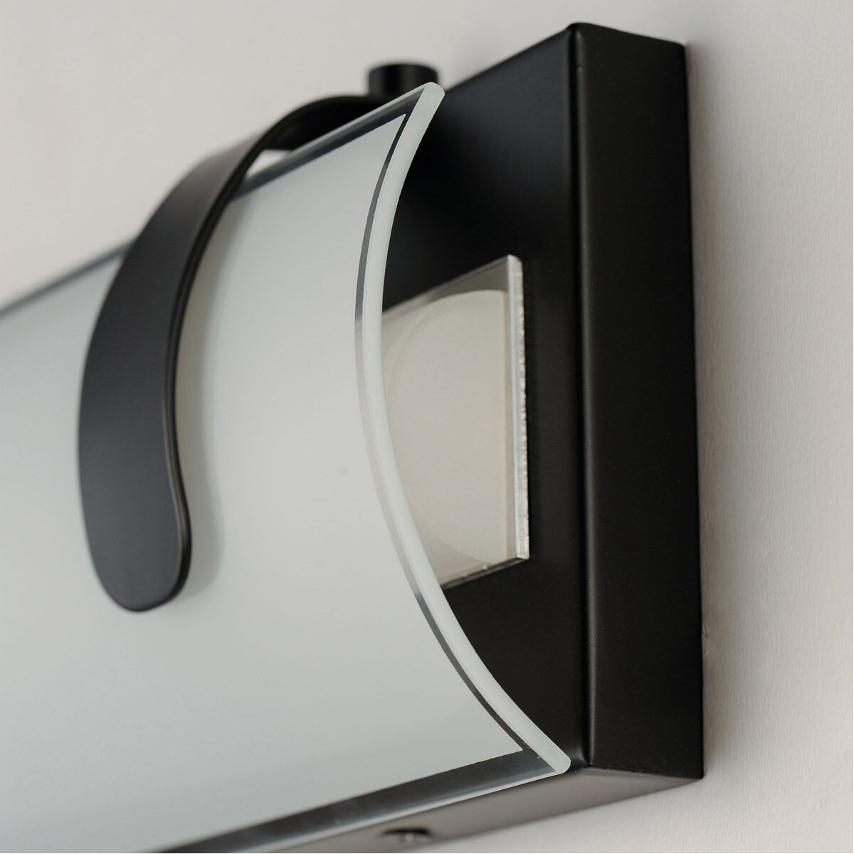 Clutch LED 13 inch Black Bath Vanity Light Wall Light