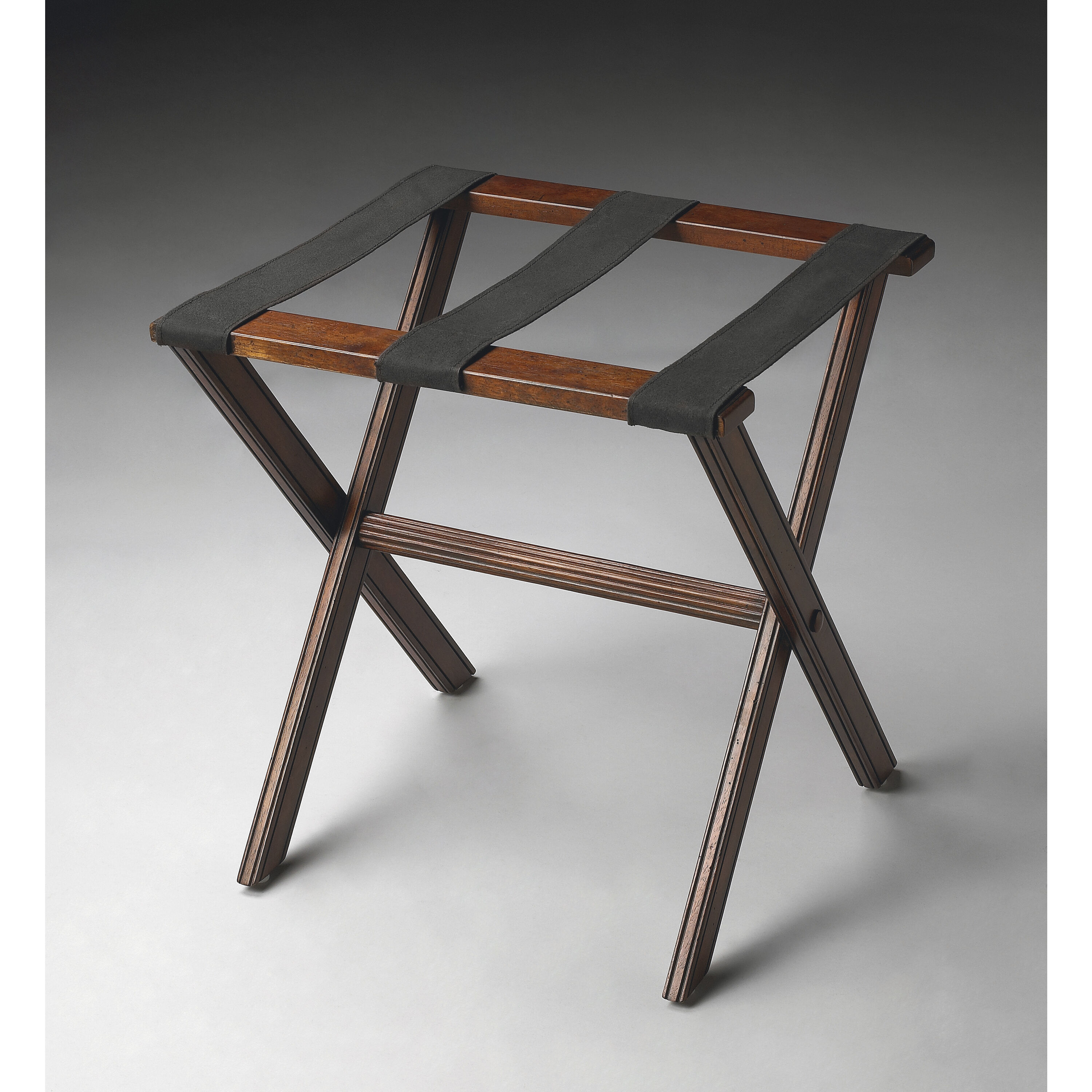 Anthony  Plantation Cherry Luggage Rack