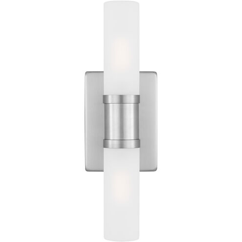 Keaton 2 Light 5 inch Brushed Nickel Bath Vanity Wall Light