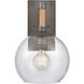 Orlando 1 Light 15.5 inch Iron with Jute Outdoor Wall Sconce