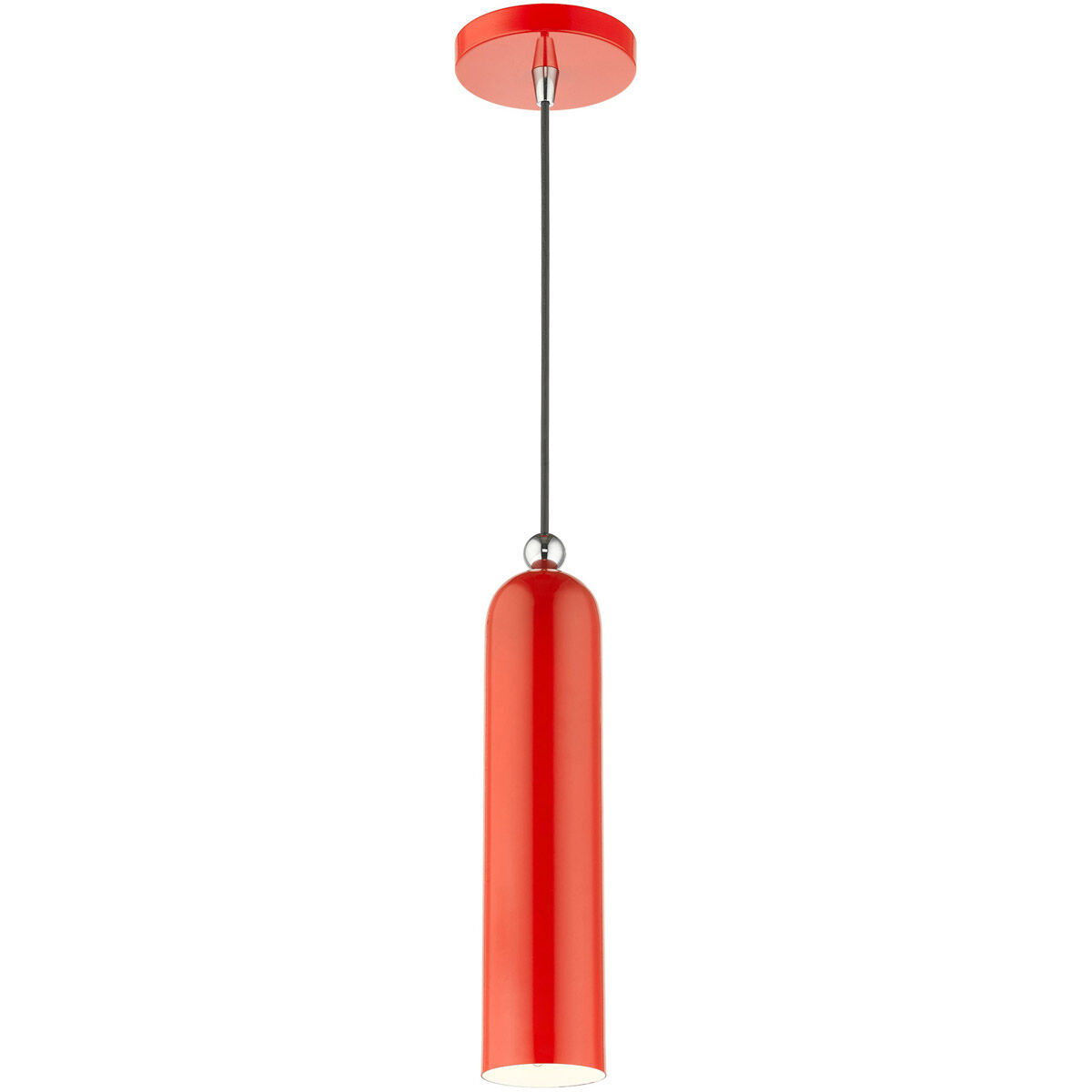 Ardmore 1 Light 5 inch Shiny Red Pendant Ceiling Light