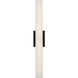 Lanza 1 Light 27 inch Black Bath Vanity Light Wall Light