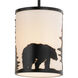 Acadia LED 7.5 inch Bronze Mini Pendant Ceiling Light