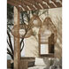 Carriage 1 Light 32.75 inch Black Outdoor Pendant