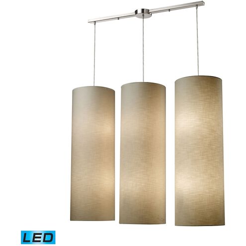 Fabric Cylinders 12 Light 43.00 inch Pendant