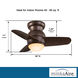 Spacesaver 26 inch Oil Rubbed Bronze Ceiling Fan