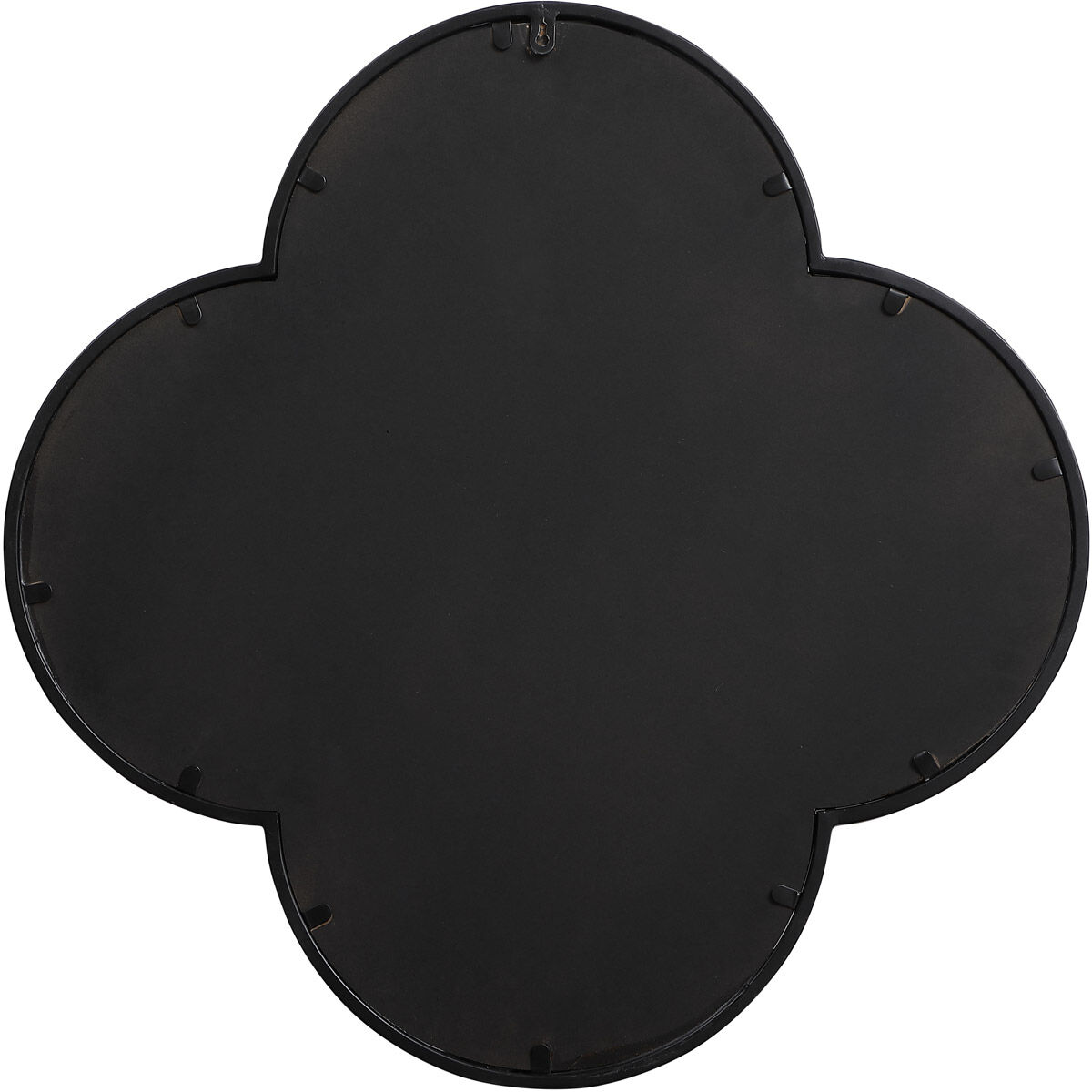 Motif 28 X 28 inch Black Wall Mirror