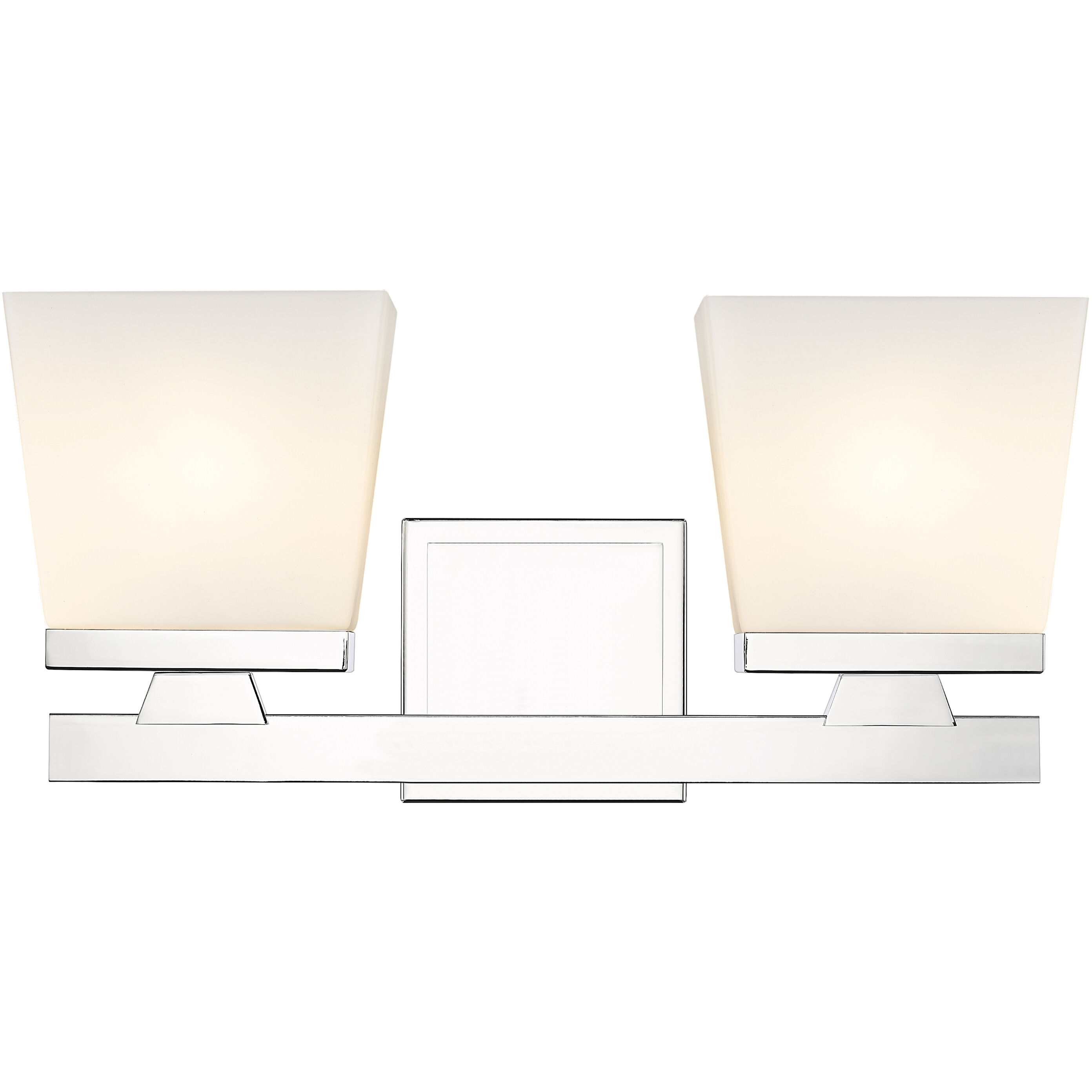 Astor 2 Light 16 inch Chrome Vanity Wall Light