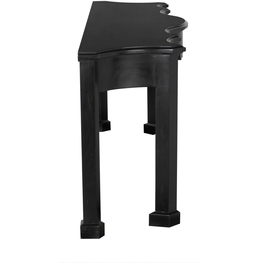Estate 84 X 20 inch Hand Rubbed Black Console