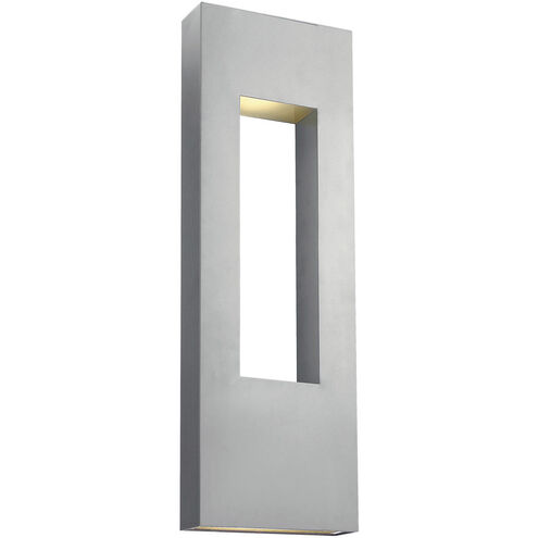 Atlantis LED 36 inch Titanium Outdoor Wall Mount Lantern, Extra Large