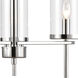 Oakland 3 Light 19 inch Chrome Chandelier Ceiling Light