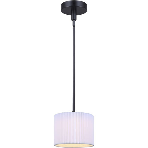 Carmynn LED 8.13 inch Black Pendant Ceiling Light