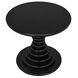 Scheiben 28 X 28 inch Hand Rubbed Black Side Table