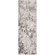 Greta 94 X 32 inch Silver Rug in 2 x 8