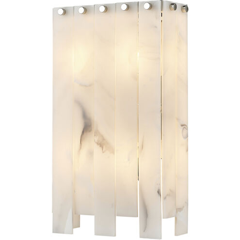 Viviana 4 Light 9.5 inch Polished Nickel Wall Sconce Wall Light