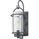 Taplow 1 Light 16.25 inch Weathered Zinc Exterior Wall Sconce