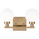 Sean Lavin Clybourn 2 Light 13.25 inch Bathroom Vanity Light