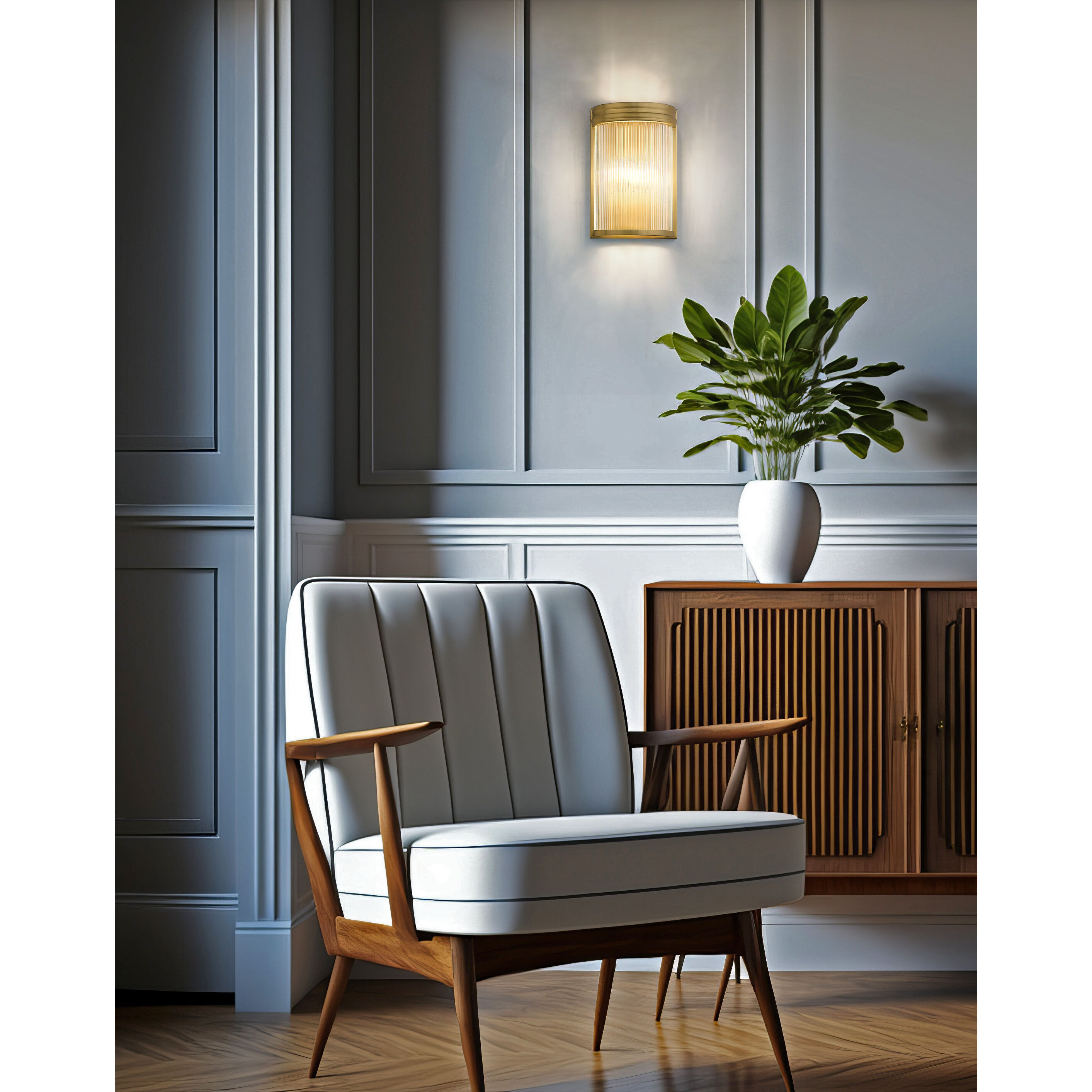 Carnaby 2 Light 8 inch Modern Gold Wall Sconce Wall Light