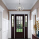 Prism 5 Light 20 inch Brushed Nickel Chandelier Ceiling Light