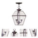 Westover 2 Light 9 inch Bronze Medium Outdoor Pendant Lantern