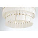 Coronelle 6 Light 26 inch Legacy Brass Pendant Ceiling Light