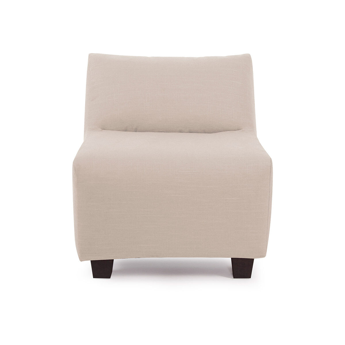 Pod Prairie Linen Chair with Slipcover