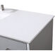Hayes 54 X 22 X 35 inch Grey Vanity Sink Set