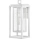 Coastal Elements Estate Series Republic 1 Light 16 inch Textured White Outdoor Wall Mount