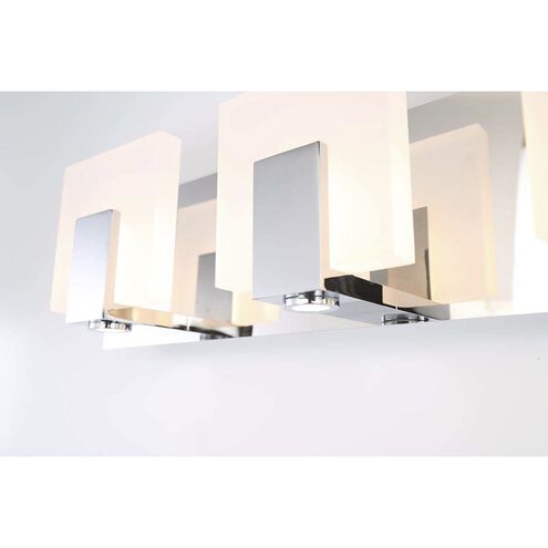 Canmore LED 34 inch Chrome Vanity Light Wall Light