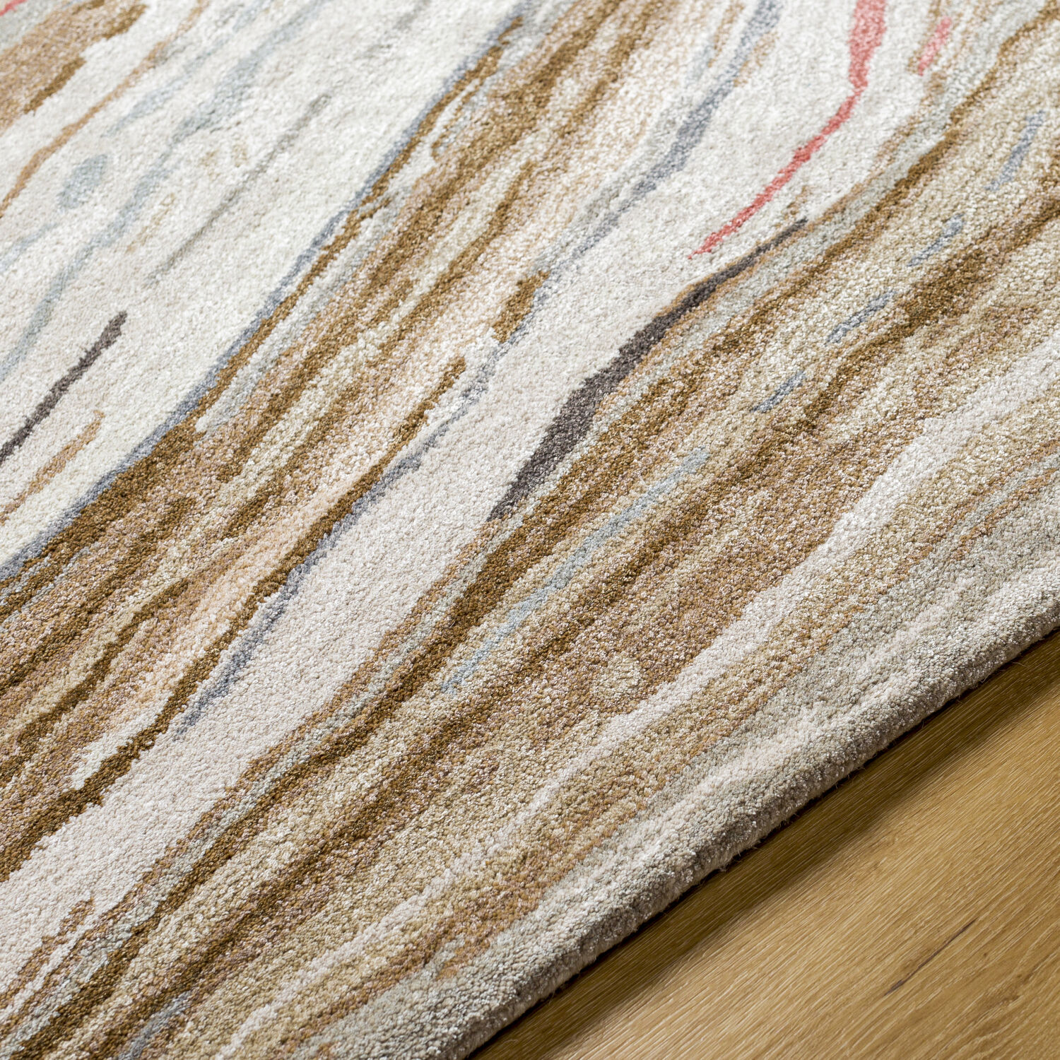 Kavita 96 X 96 inch Dark Brown Rug in 8 Ft Round, Round