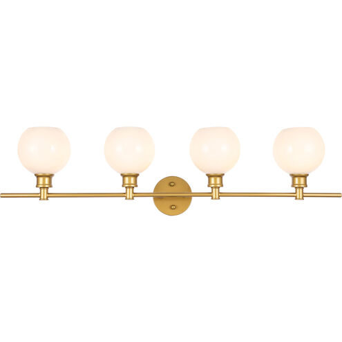 Collier 4 Light 38 inch Brass Wall sconce Wall Light