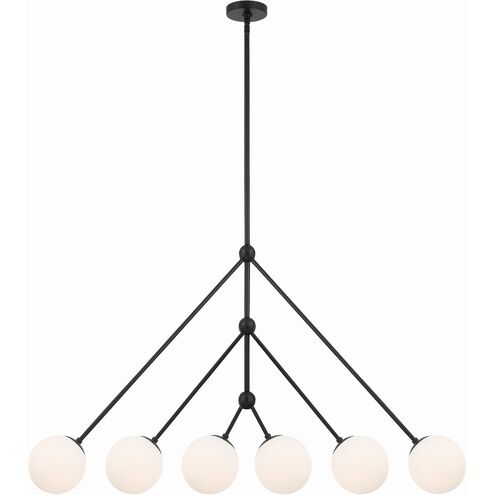 Omni 6 Light 46.50 inch Chandelier