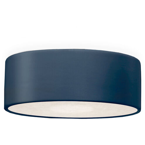 Radiance Collection LED 8.25 inch Navarro Red Flush-Mount Ceiling Light