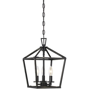 Townsend 3 Light 10 inch Classic Bronze Pendant Ceiling Light, Essentials
