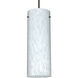 Stilo 18 1 Light Black Cord Pendant Ceiling Light