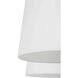 Vertex 3 Light 18 inch Brushed Gold Convertible Chandelier Ceiling Light