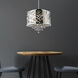 Eternity 6 Light 16 inch Chrome Drum Shade Chandelier Ceiling Light